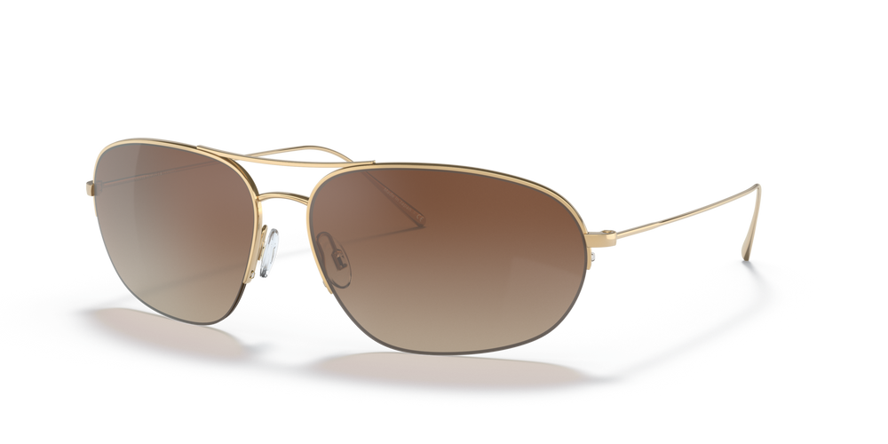Oliver Peoples Kondor with Gold frame and Brown lenses - image 2