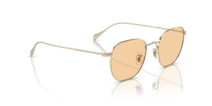 Oliver Peoples Clyne con montatura Oro Spazzolato - L'immagine 3