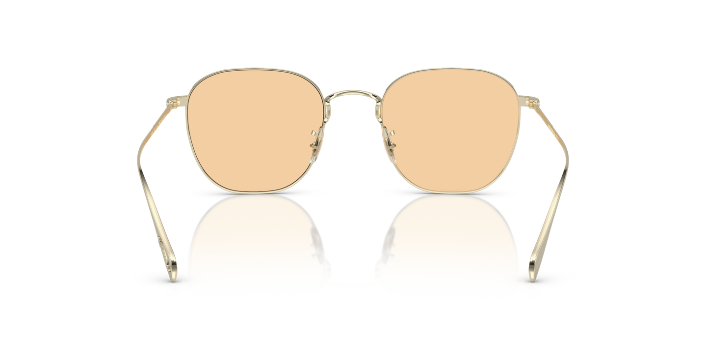 Oliver Peoples Clyne with Brushed Gold frame - Image Nosepads