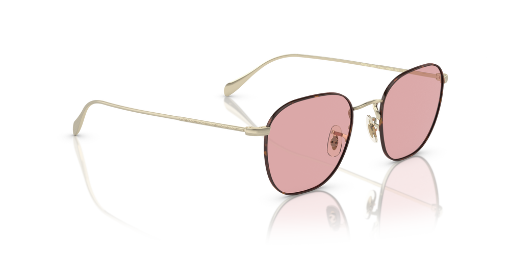 Oliver Peoples Clyne con montatura Oro spazzolato/Tartarugato - L'immagine 3