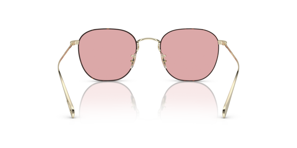 Oliver Peoples Clyne con montatura Oro spazzolato/Tartarugato - L'immagine 5