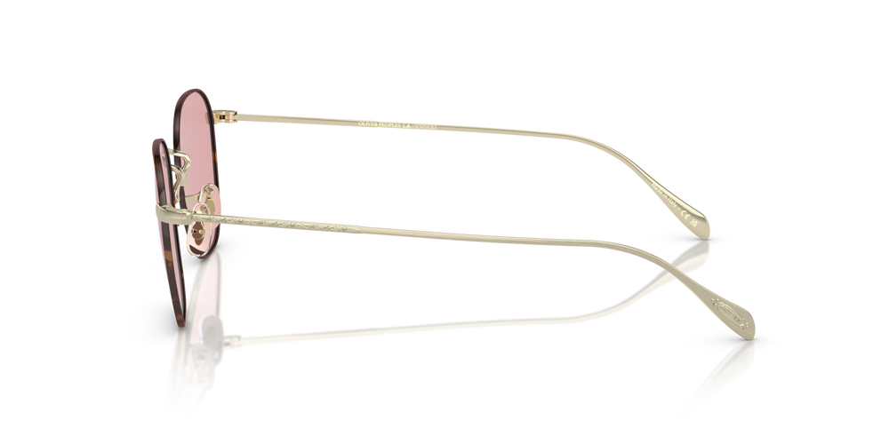 Oliver Peoples Clyne con montatura Oro spazzolato/Tartarugato - immagine 4