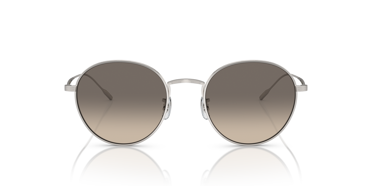 Oliver Peoples Altair with Silver frame and Shale Gradient lenses