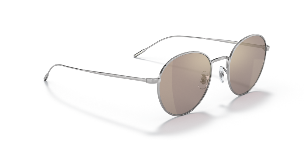 Sie Oliver Peoples Altair mit Silber Gestell und Braun Gläsern - bild 3