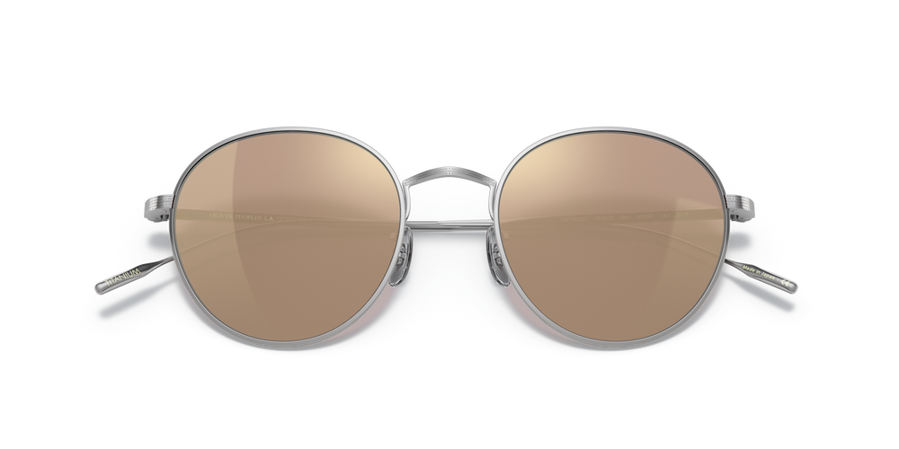 Oliver Peoples Altair con montatura Argento e lenti  Marrone - L'immagine 6