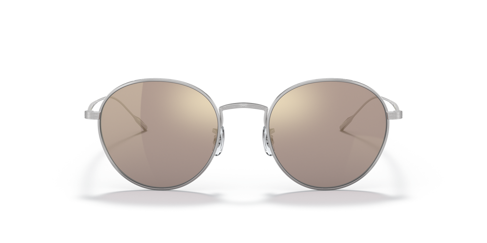 Oliver Peoples Altair with Silver frame and Brown lenses - Image 2