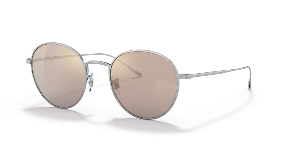 Sie Oliver Peoples Altair mit Silber Gestell und Braun Gläsern - bild 1