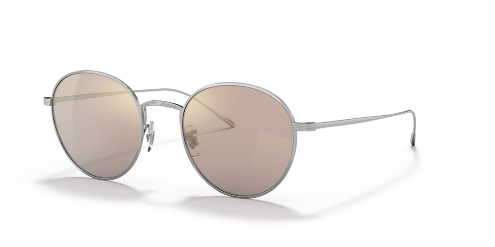 Oliver Peoples Altair with Silver frame and Brown lenses - Image 4