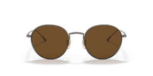 Oliver Peoples Altair with Antique Pewter frame and Brown lenses - image 2