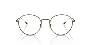 Sie Oliver Peoples Altair mit Antikgold Gestell und Klar Gläsern - Bild 2