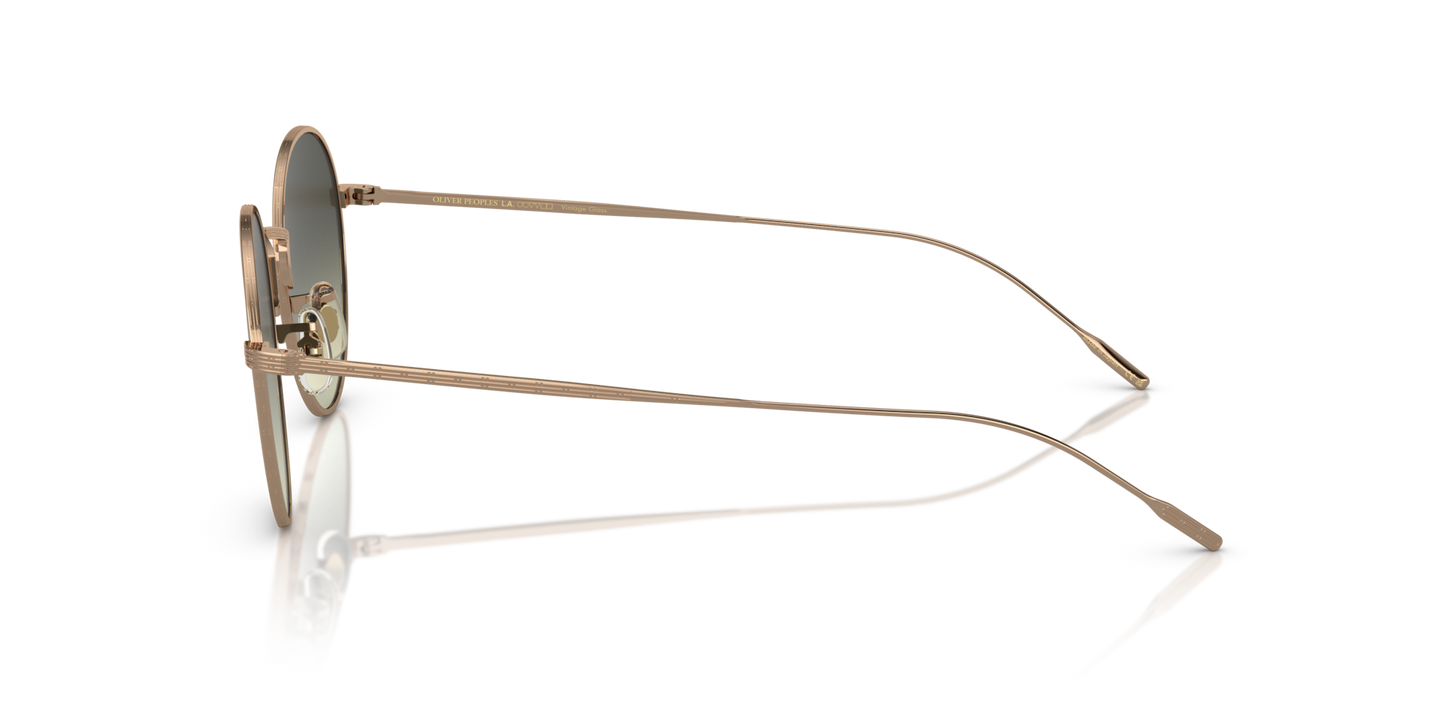 Sie Oliver Peoples Altair mit Gold Gestell und Grün Gläsern - Bild Filigranarbeiten