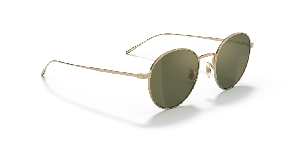 Oliver Peoples Altair con montatura Oro e lenti  Verde - L'immagine 3