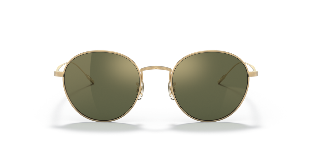 Oliver Peoples Altair con montatura Oro e lenti  Verde - L'immagine 2