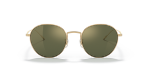 Oliver Peoples Altair con montatura Oro e lenti  Verde - L'immagine 2