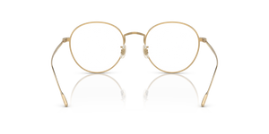 Sie Oliver Peoples Altair mit Gold Gestell und Klar Gläsern - Das Bild 5