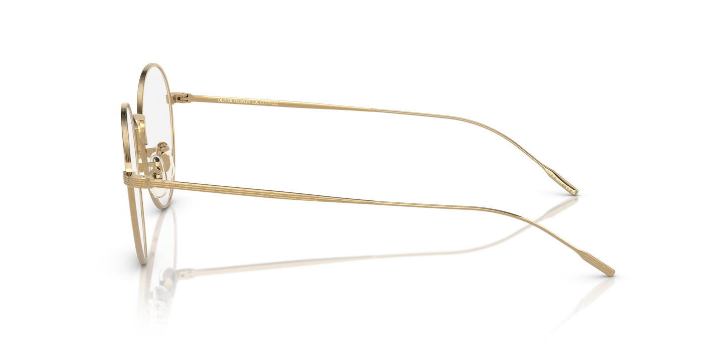 Oliver Peoples Altair with Gold frame and Clear lenses - Image Filigree