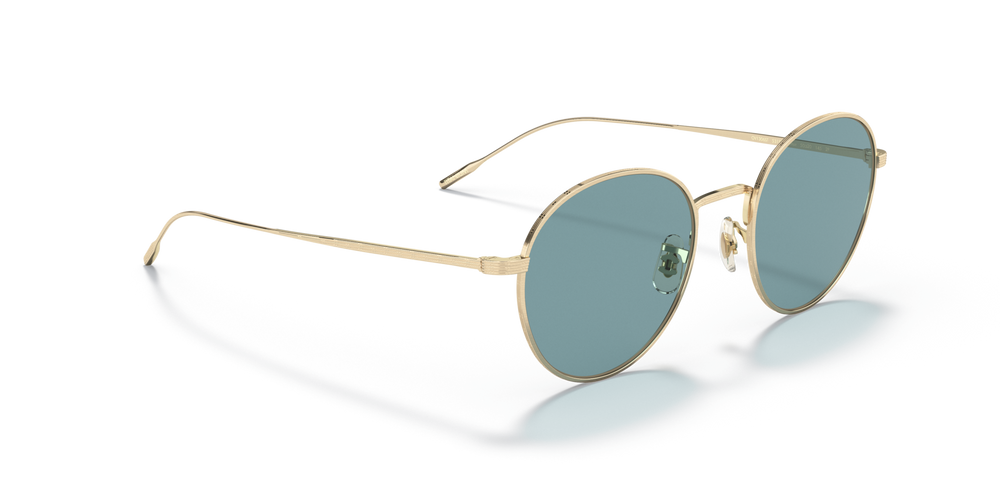 Oliver Peoples Altair with Brushed Gold frame and Green lenses - image 3