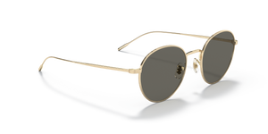 Oliver Peoples Altair con montatura Oro Spazzolato e lenti  Grigio - L'immagine 3