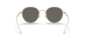 Oliver Peoples Altair con montatura Oro Spazzolato e lenti  Grigio - L'immagine 5