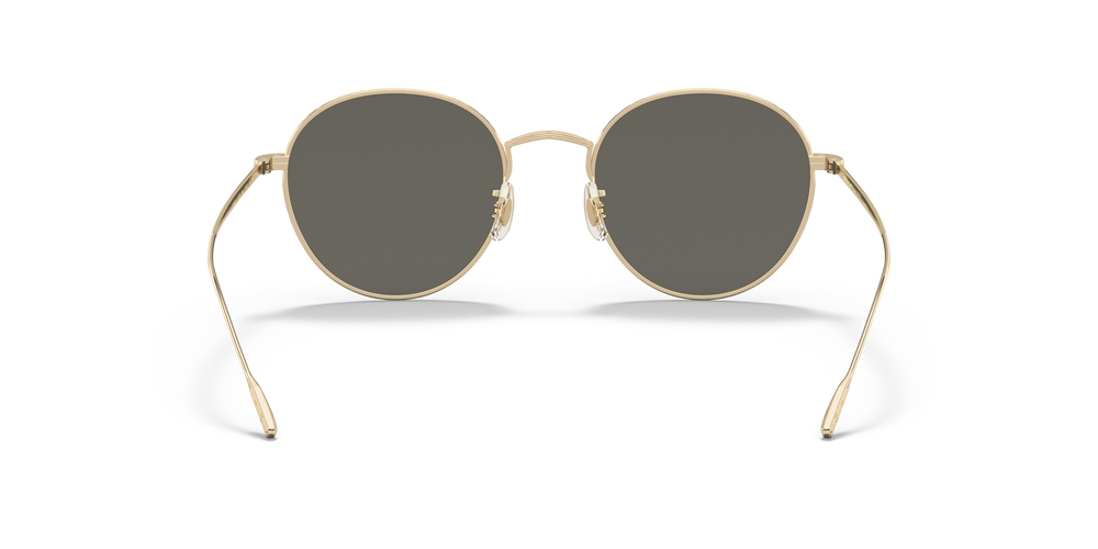Oliver Peoples Altair with Brushed Gold frame and Carbon Grey
