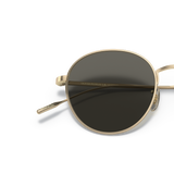 Oliver Peoples Altair con montatura Oro Spazzolato e lenti  Grigio - Variant