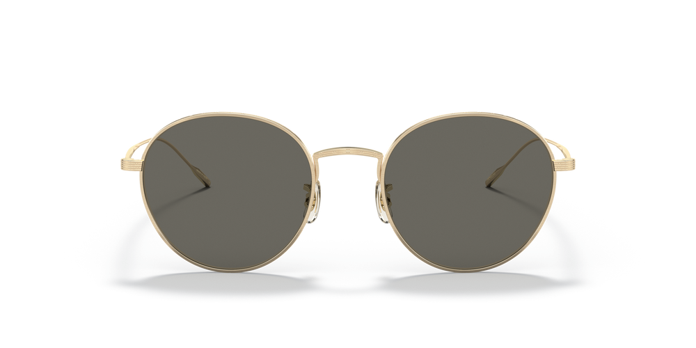 小物 OLIVER PEOPLES OV1306ST Oliver Peoples Altair with Antique Gold frame and Blue-Violet