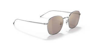 Oliver Peoples Adès with Silver frame and Brown lenses - image 3