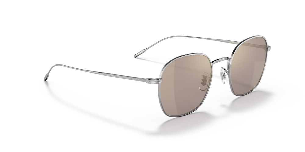 Oliver Peoples Adès with Silver frame and Brown lenses - image 3