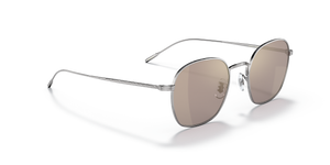 Oliver Peoples Adès with Silver frame and Brown lenses - Image 3