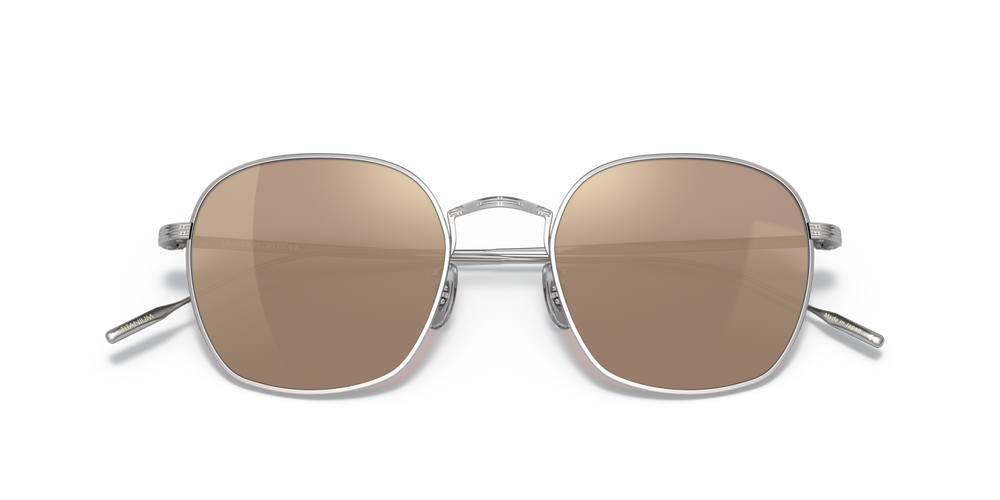 Oliver Peoples Adès with Silver frame and Brown lenses - image 6