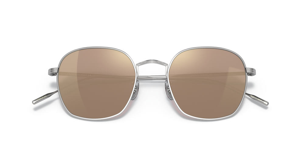 Oliver Peoples Adès with Silver frame and Chrome Taupe