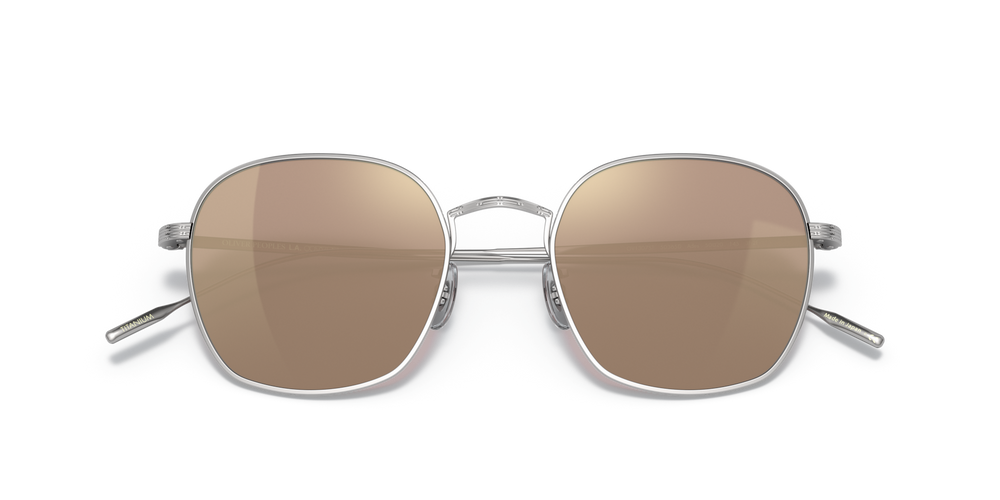 Oliver Peoples Adès with Silver frame and Brown lenses - image 7