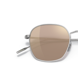 Oliver Peoples Adès with Silver frame and Brown lenses - Variant