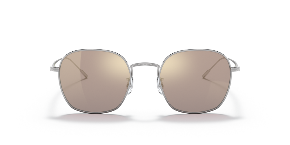 Oliver Peoples Adès with Silver frame and Brown lenses - image 2