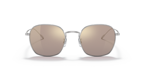 Oliver Peoples Adès with Silver frame and Brown lenses - image 2