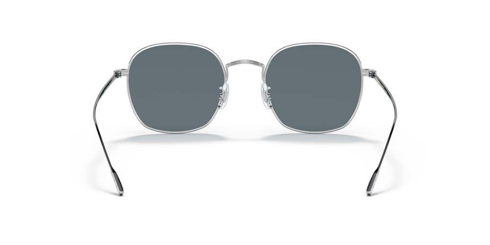 Oliver Peoples Adès with Brushed Silver frame and Blue lenses - image 5