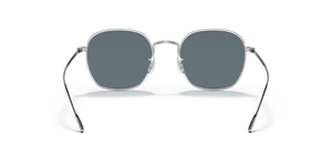 Oliver Peoples Adès with Brushed Silver frame and Blue lenses - image 5