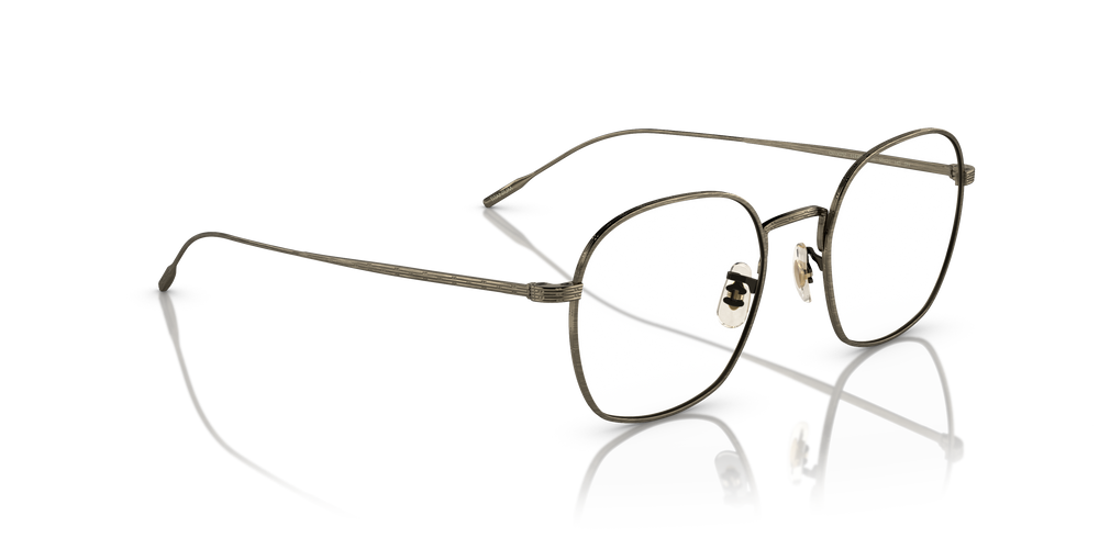 Oliver Peoples Adès con montura Oro Envejecido y lentes Transparente - El 3