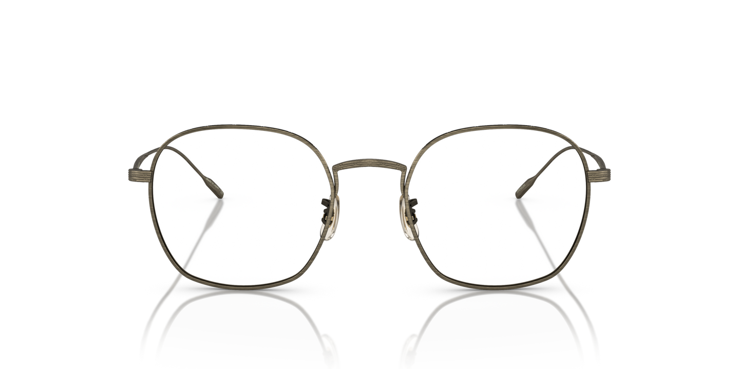 Oliver Peoples Adès with Antique Gold frame and Clear lenses - Image Material