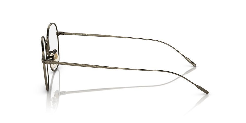 Oliver Peoples Adès con montatura Oro Antico e lenti  Trasparente - L'immagine 4