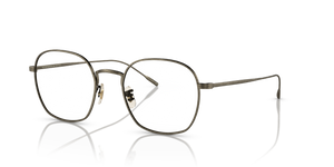 Oliver Peoples Adès with Antique Gold frame and Blue-Violet Light