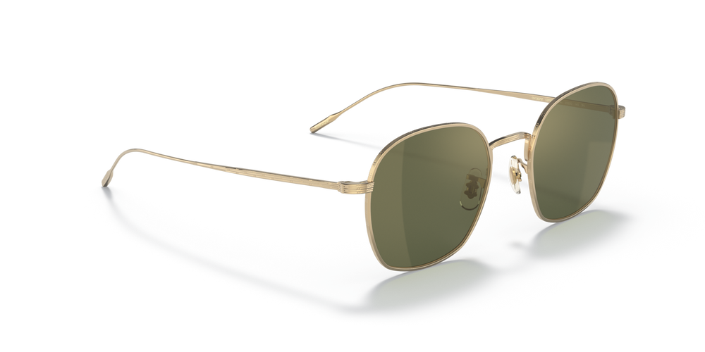 Oliver Peoples Adès with Gold frame and Green lenses - image 3