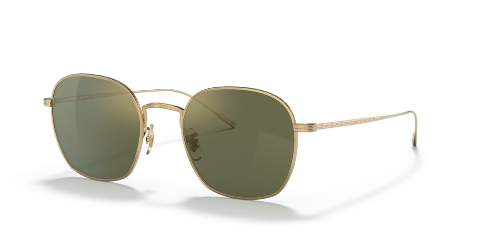 Oliver Peoples Adès with Gold frame and Green lenses - image 1