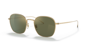 Oliver Peoples Adès with Gold frame and Green lenses - image 1