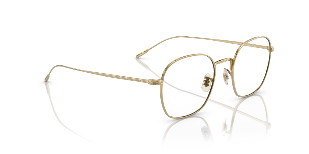 Oliver Peoples Adès con montatura Oro e lenti  Trasparente - L'immagine 3