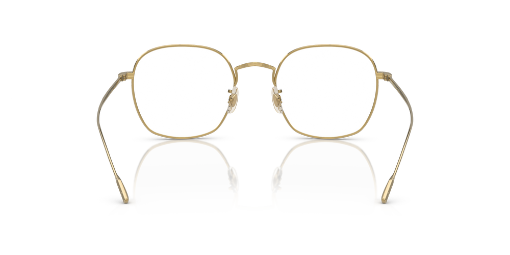 Oliver Peoples Adès con montatura Oro e lenti  Trasparente - L'immagine 5