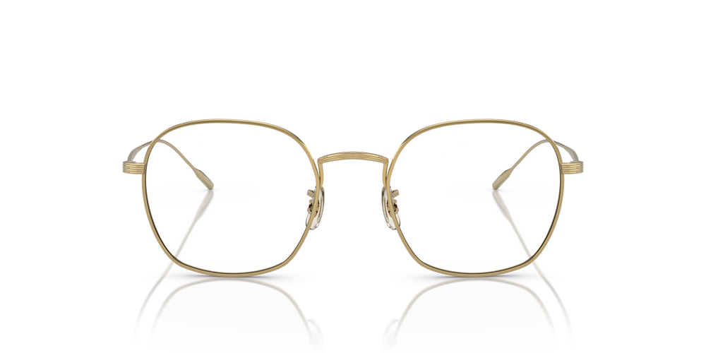 Oliver Peoples Adès con montatura Oro e lenti  Trasparente - L'immagine 2
