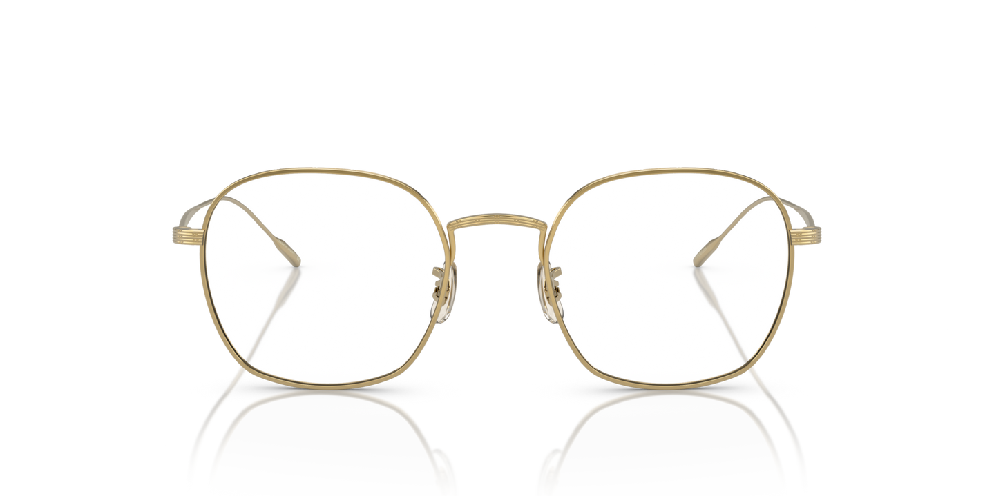 Oliver Peoples Adès with Gold frame and Clear lenses - Image Material