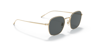 Oliver Peoples Adès con montatura Oro Spazzolato e lenti  Grigio - L'immagine 3