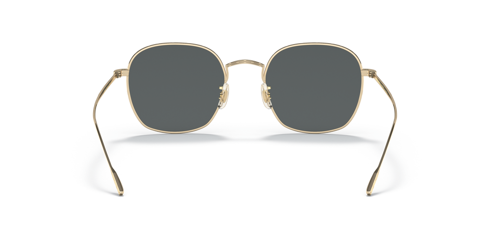 Oliver Peoples Adès con montatura Oro Spazzolato e lenti  Grigio - L'immagine 5